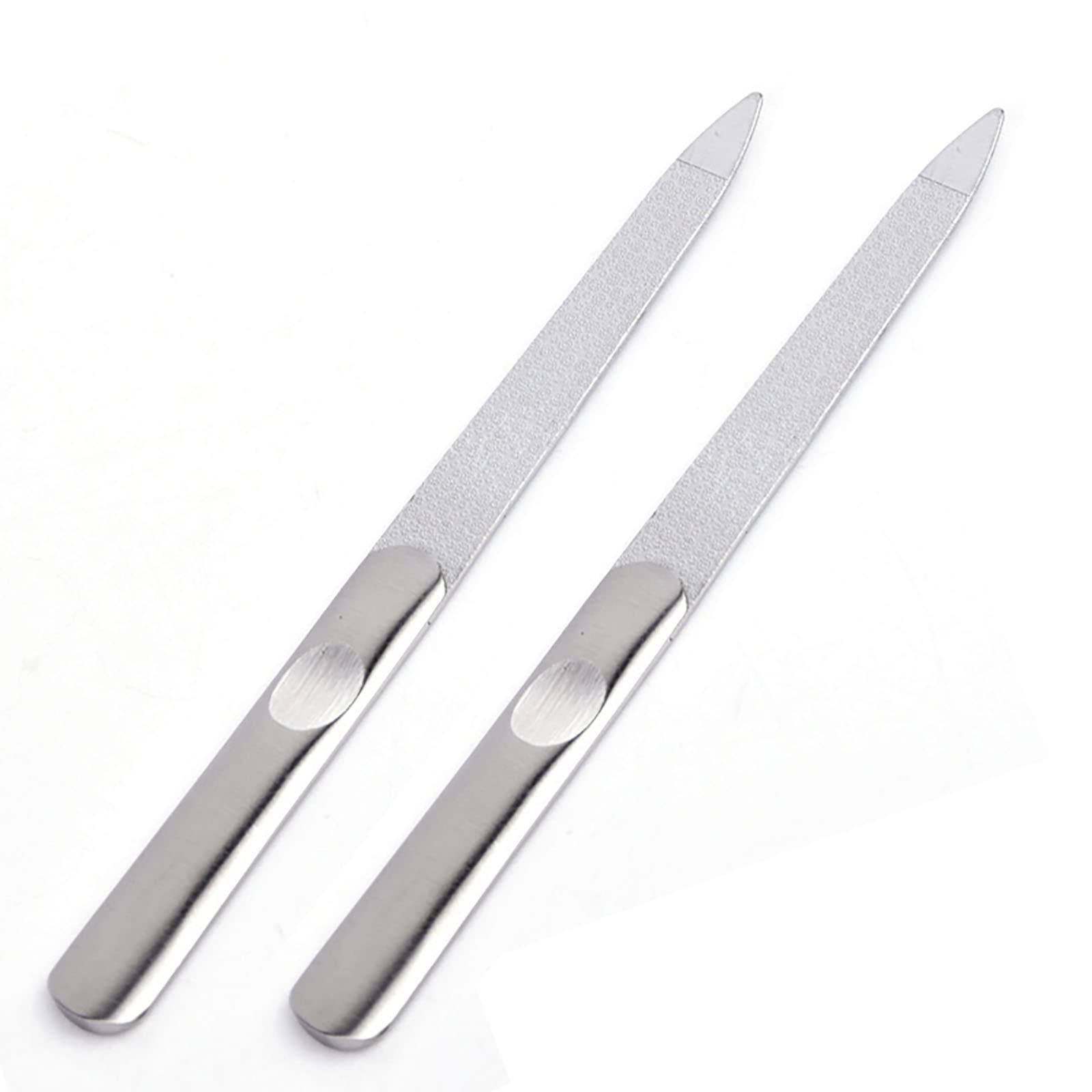 Amazon.co.jp: 金属 爪やすり 2本組 ステンレス ネイルケア 両面