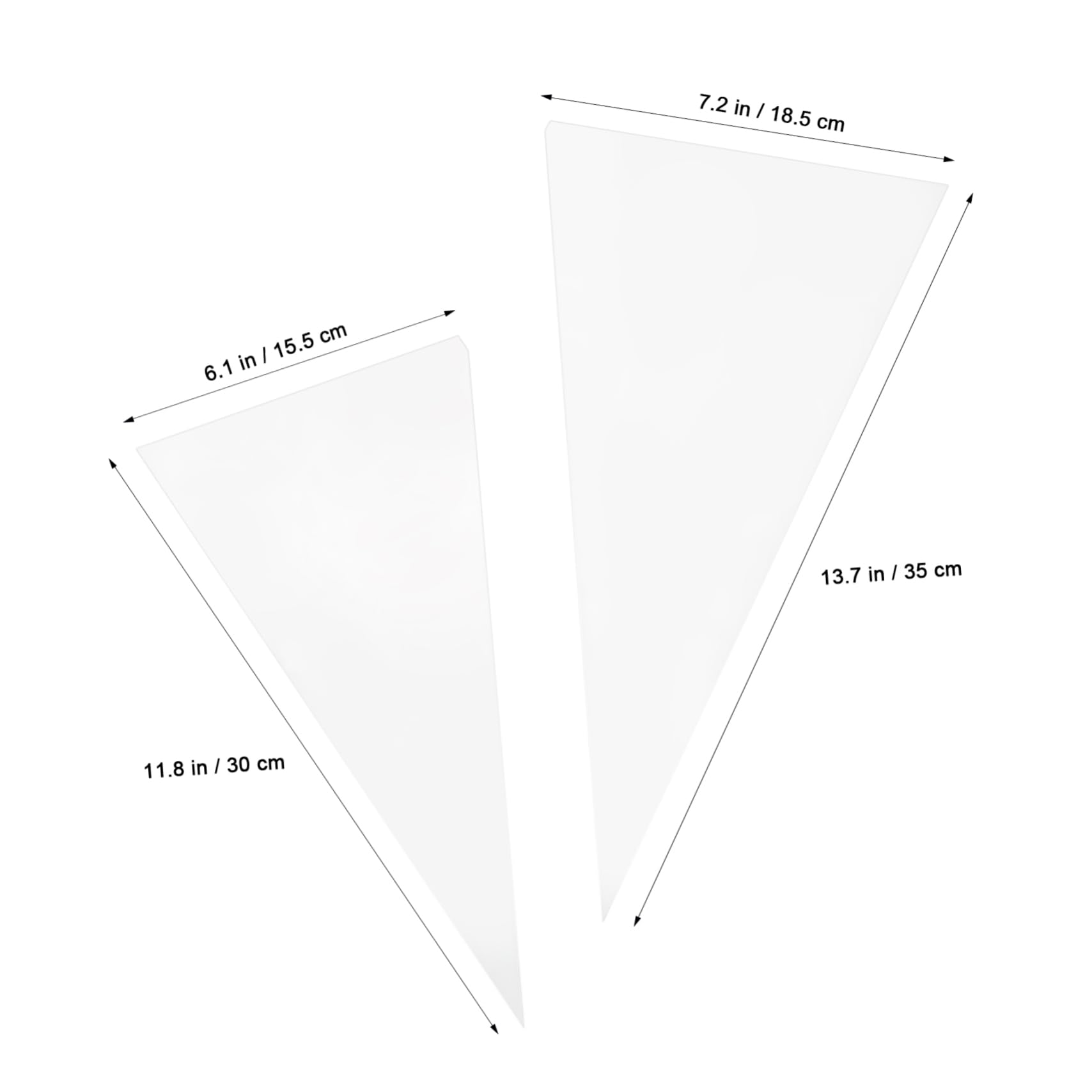 VOSAREA 200pcs Piping Bags Cake Decorating Tools for Icing Pastry and Cookie Decoration Various for Smooth Application for Bakeries and Home Use