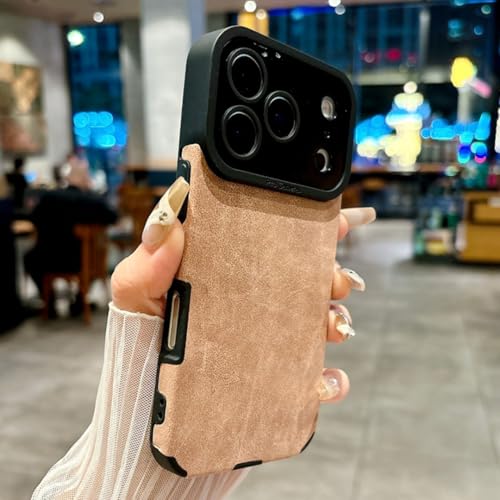 Étui en cuir iPhone 7 de luxe et antichoc marron au design mat élégant
