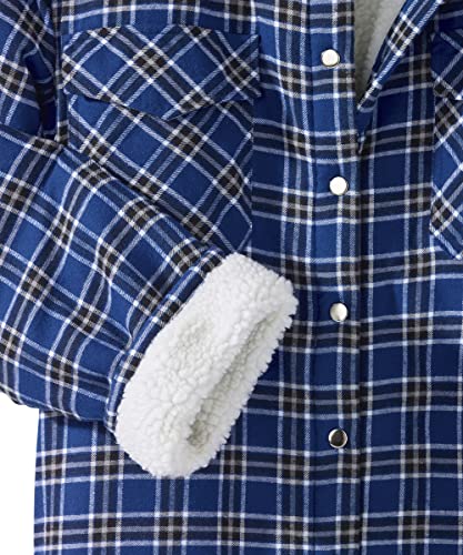 Image of Men's Magnet Close Adaptive Sherpa Lined Shirt Jacket