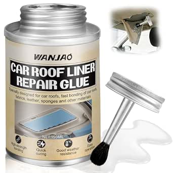150ML Headliner Repair Glue with Brush, Strong Adhesive Car Liner