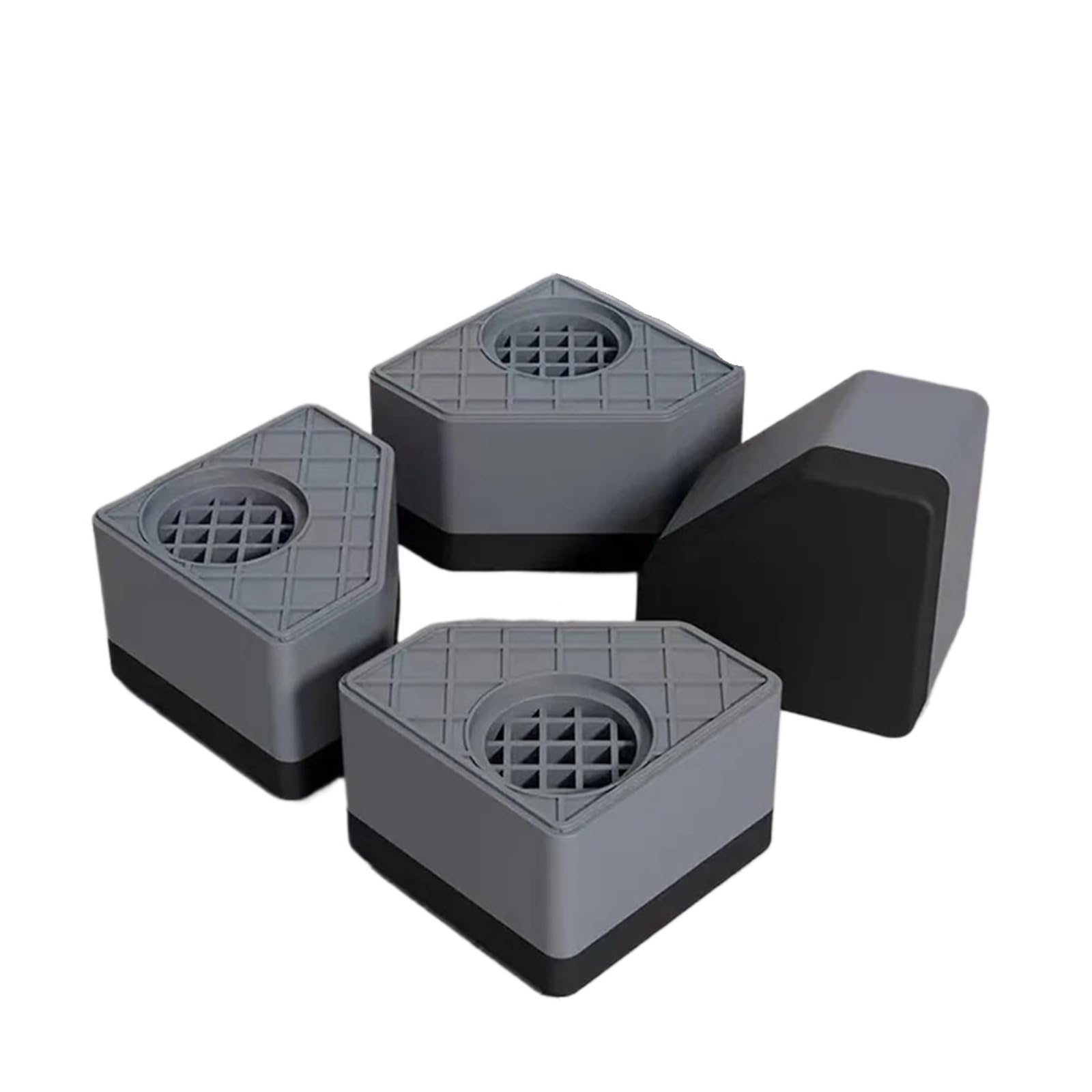 Almohadillas Antivibración For Pies, Almohadilla De Choque For Lavadora, 4 Uds. | Instale lavadoras domésticas, reduzca la vibración y el ruido de funcionamiento.(8cm G5107B)