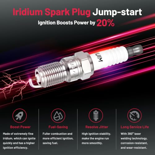 Image of BDFHYK Ignition Coil Pack UF625 and Iridium Spark Plug SP497 for Subaru