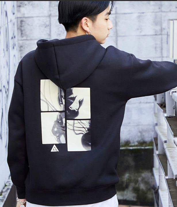 Amazon.co.jp: 攻殻機動隊 SAC_2045 コラボ 裏起毛プルオーバー