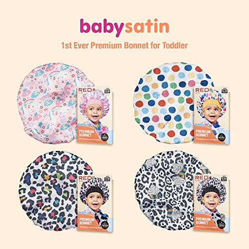 Red By Kiss Toddler Satin Bonnet Sleep Caps Hair Wraps Hair Bonnet (Pink Unicorn) #TOP5