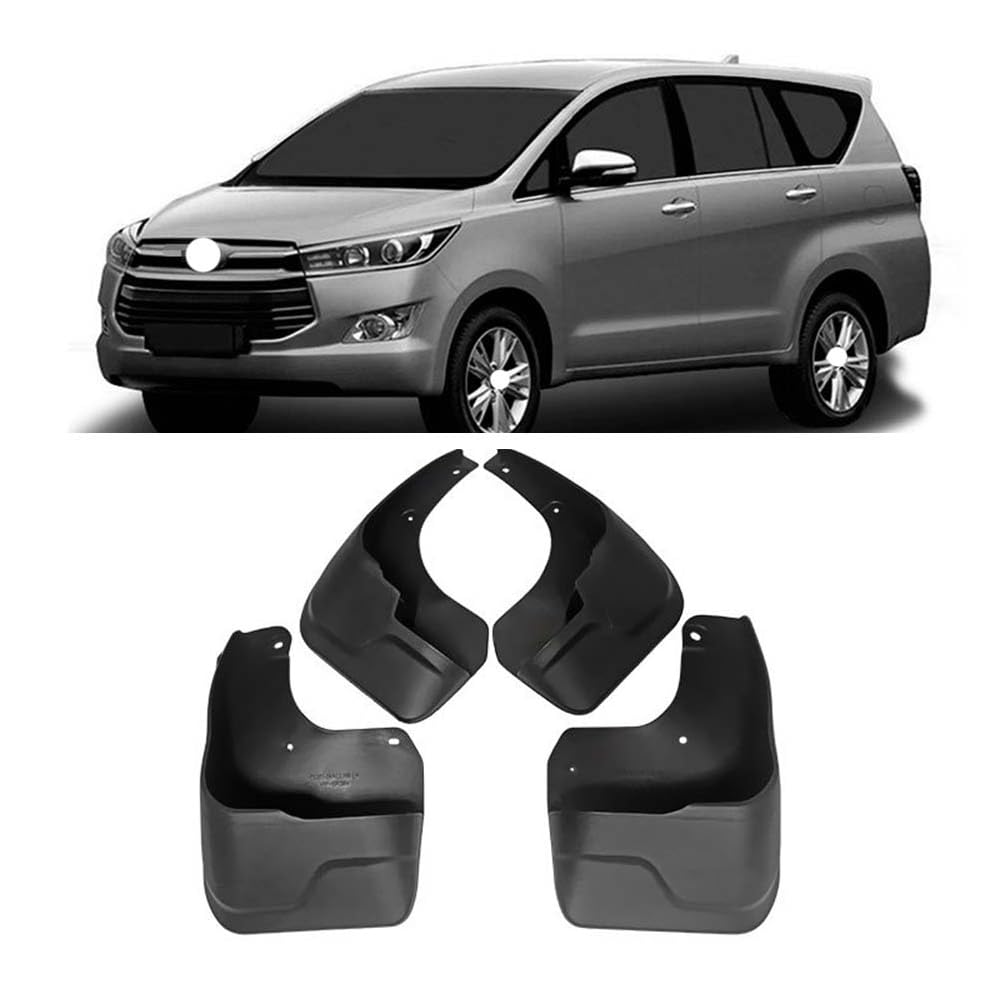 RJQXZXGQ Car Mud Flaps, for 2016-2021 Toyota innova Front & Rear Car Mud Flaps, Splashproof Tough Auto Splash Guards Fenders