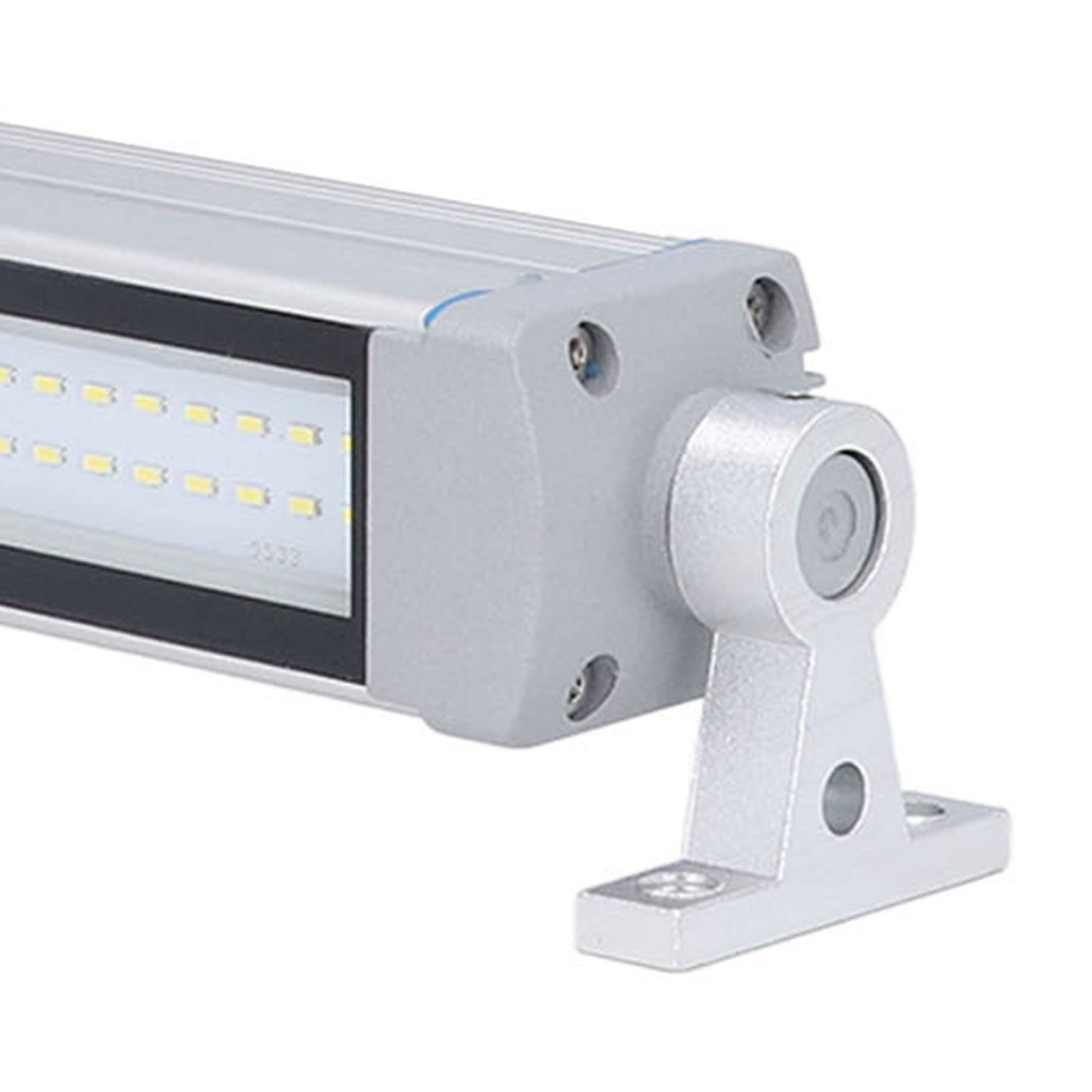 Tubolare LED 24V 12W, Tubo Macchina Impermeabile IP68 Lampada LED Antideflagrante Lampada da Lavoro per Macchine Utensili CNC Illuminazione Industriale per Punzonatrice, Tornio