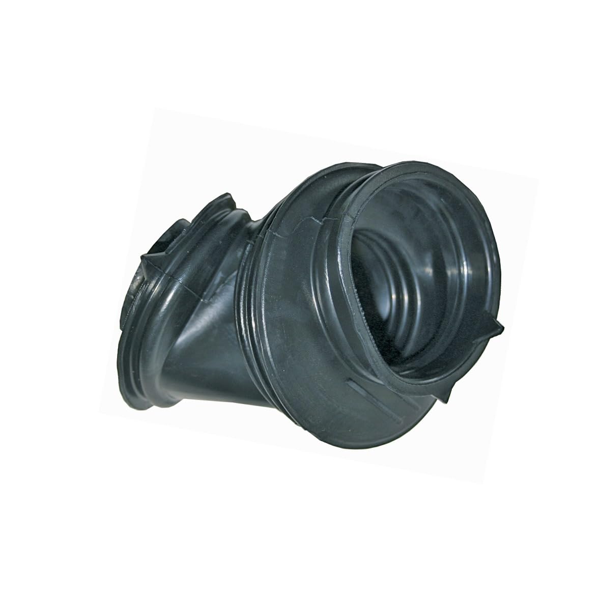 easyPART Kompatibel/Ersatz für Electrolux 1108513001 Einlaufschlauch Faltenbalg Einspülkastenschlauch Gummi 2 Öffnungen Waschmaschine Waschtrockner AEG 110851300/1 führt vom Waschmittelkasten zum