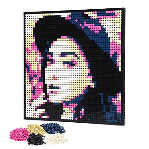 Amalia Personalized Mosaic Portrait Custom Building Kit Pixel Great Wall