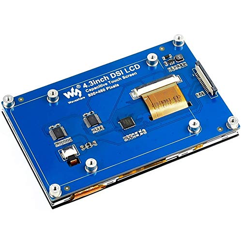 IBest 4.3inch DSI LCD Capacitive Touch Screen Display 800×480 Resolution IPS Wide Angle Monitor for Raspberry Pi 4B/3B+/3A+/3B/2B/B+/A+, Supports Ubuntu/Kali / WIN10 IoT – Image 5