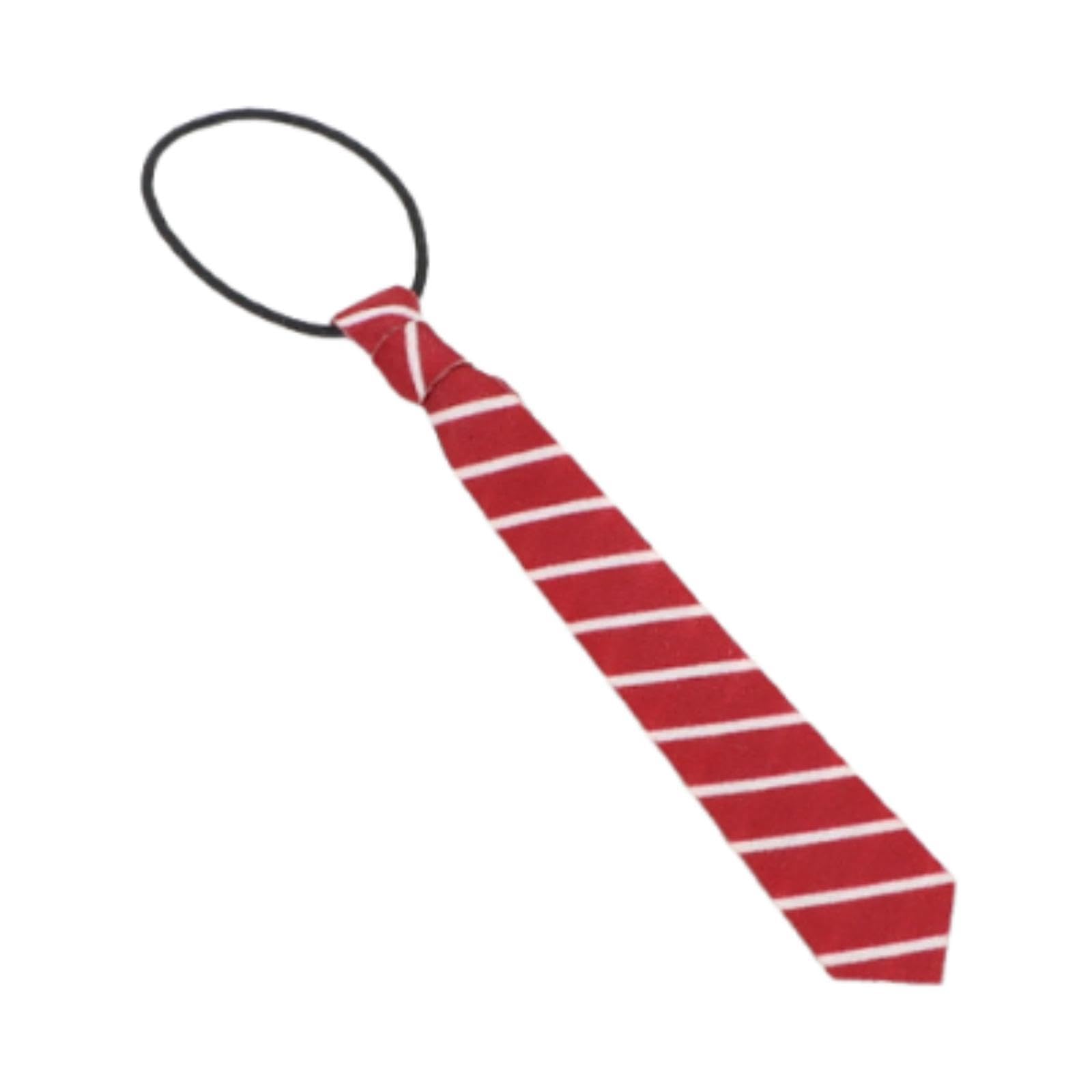 1/6 Scale Suit Shirt Tie Casual Trendy Fashion Easy to Use Clothes Accessory Red White-image-23