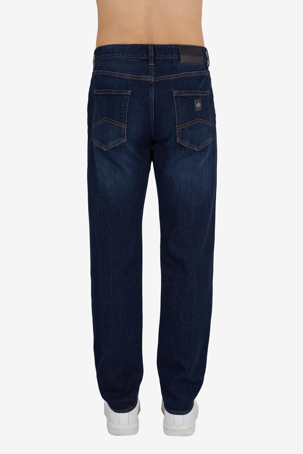 Armani Exchange J16 Straight Fit Comfort Cotton Denim Pants, Jeans de los Hombres, Indigo Denim,