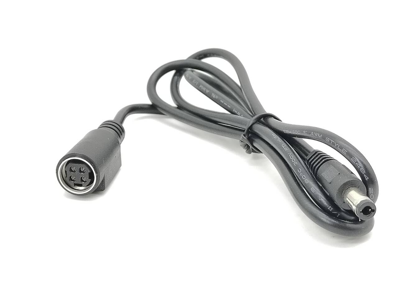 Amazon.co.jp: 4ピンDINメスから5.5 x 2.5mmオスDC電源ケーブル1m