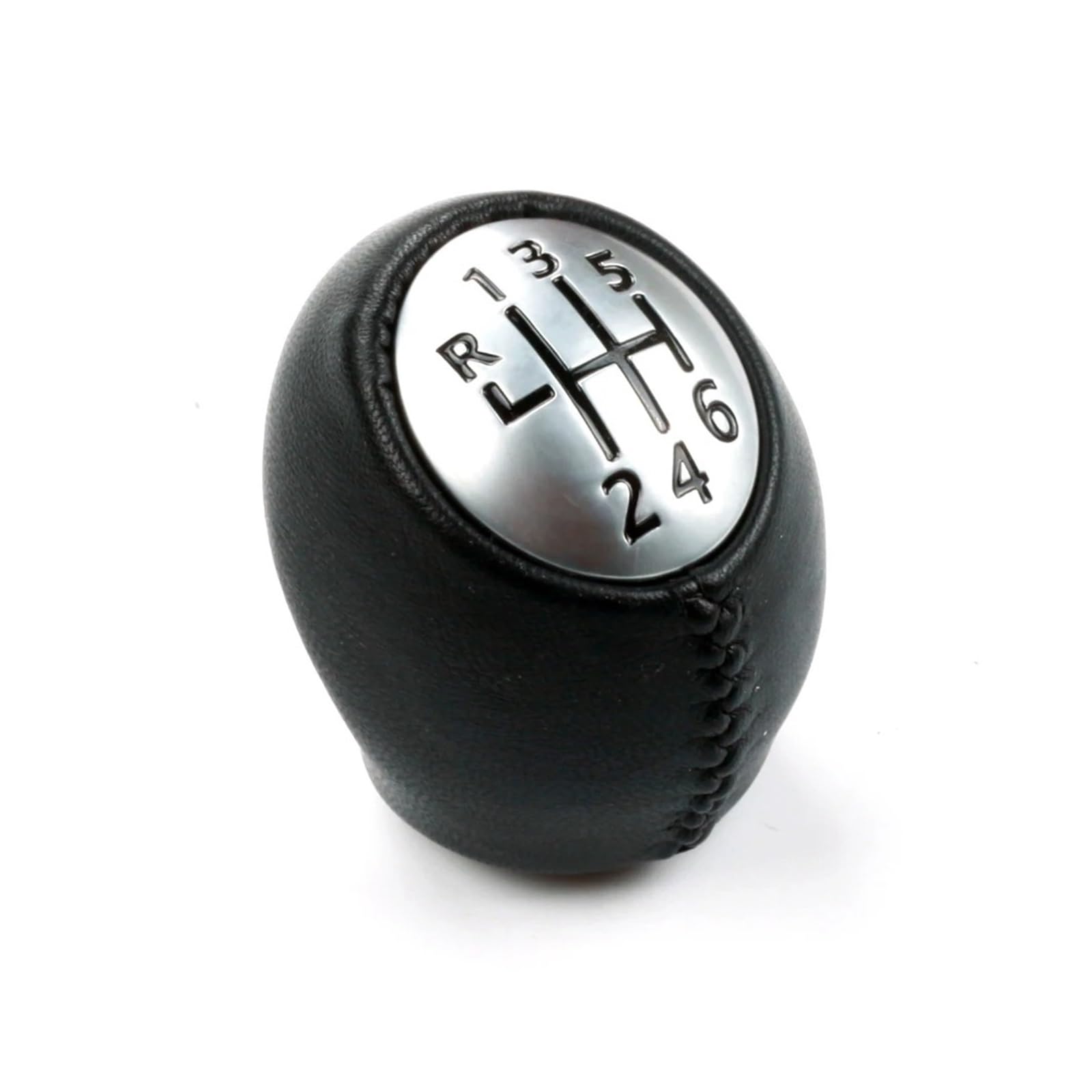 Mkgkacvcpt Black Manual Shifter Knob For Nissan Interstar 6 Speed Manual Gear Shift Stick Knob Pu Leather&Plastic