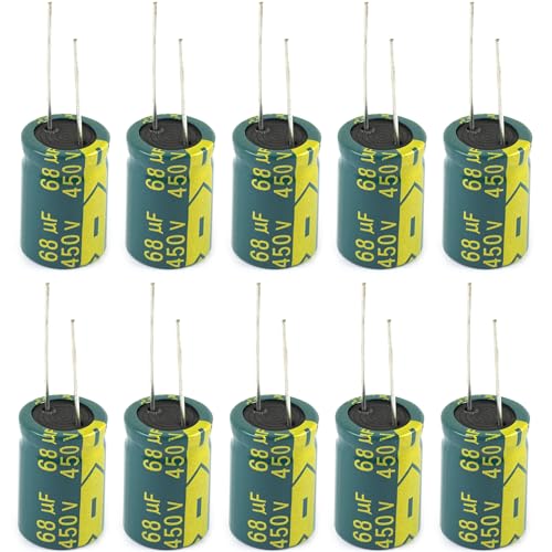 Condensateurs 68uF 450V en aluminium haute performance pour maintenance électronique TV LCD