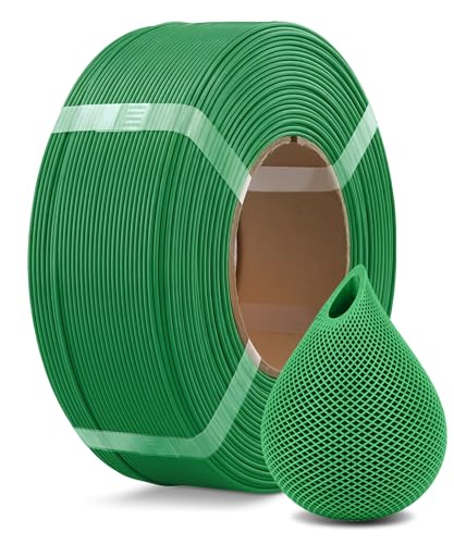 Image of OVERTURE High Speed Refill PLA 1.75mm Filament, 1kg Green