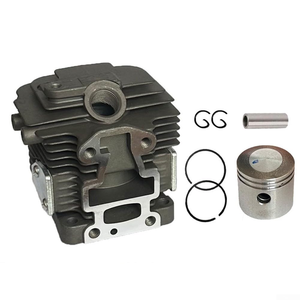 Gruppo cilindro per motore Kawasaki TJ23V | Parte di ricambio 11005-0646| Compatibile con kit cilindro TJ23 | Struttura in acciaio per riparazione tosaerba (B)