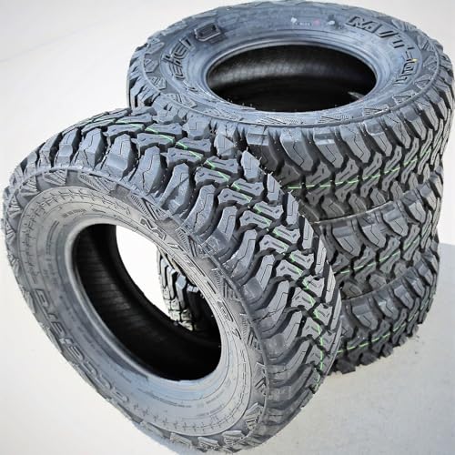 Set of 4 Accelera M/T-01 235/75R15 104/101Q Load Range C 6-Ply Mud Truck Tires