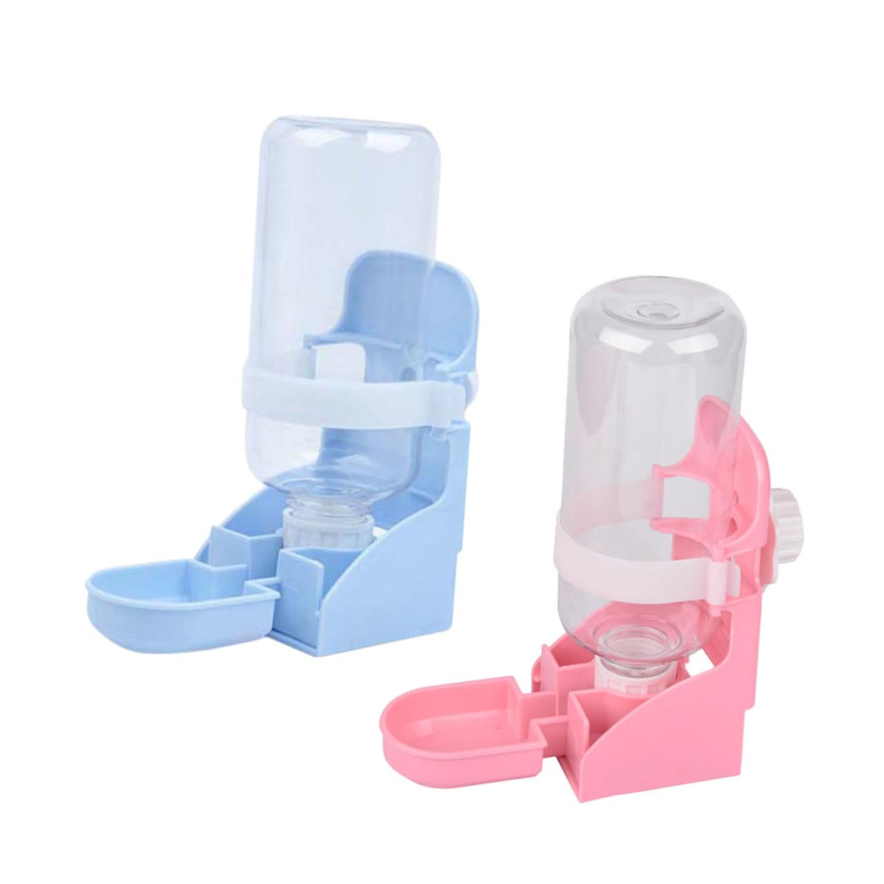 Beavorty 2 Hasen Wasserflasche Aufrollen Hamster Wasserflasche Aufhängen Hamster Trinkbrunnen Trinkflasche Haustier Haustier Futterspender