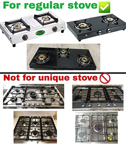 RUXWOK-Gas-Stove-Burner-Stand-Gas-Saver-Jali-Windproof-Gas-stand-Energy-saving-Stand-for-Gas-Chula-stand-Stove-Protector-Pack-of-1-Open