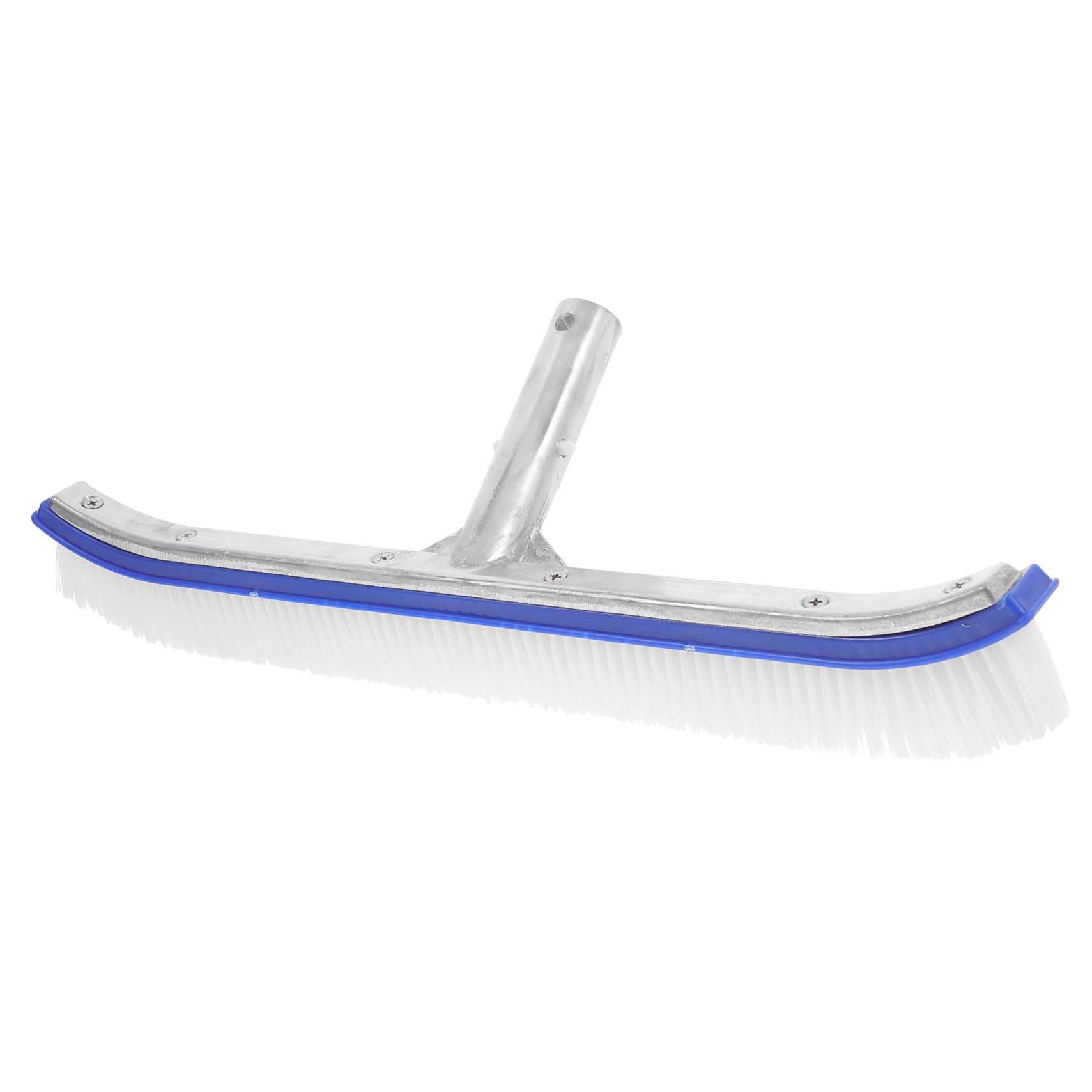 Balacoo 18-inch Plastic Pool Brush Pool Cleaning Brush Head Ideal for Edges Swimming Accessories Commercial and Household Use