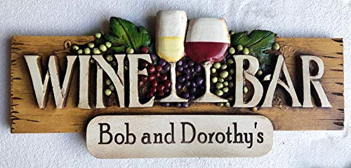 Piazza Pisano Wine Bar Personalized Wall Sign #TOP4