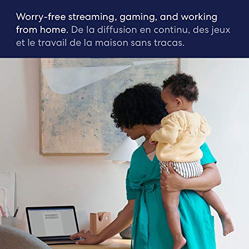 Amazon eero 6 mesh wifi add-on extender - Add up to 140 m² of Wi-Fi 6 coverage. Required eero mesh wifi system not included