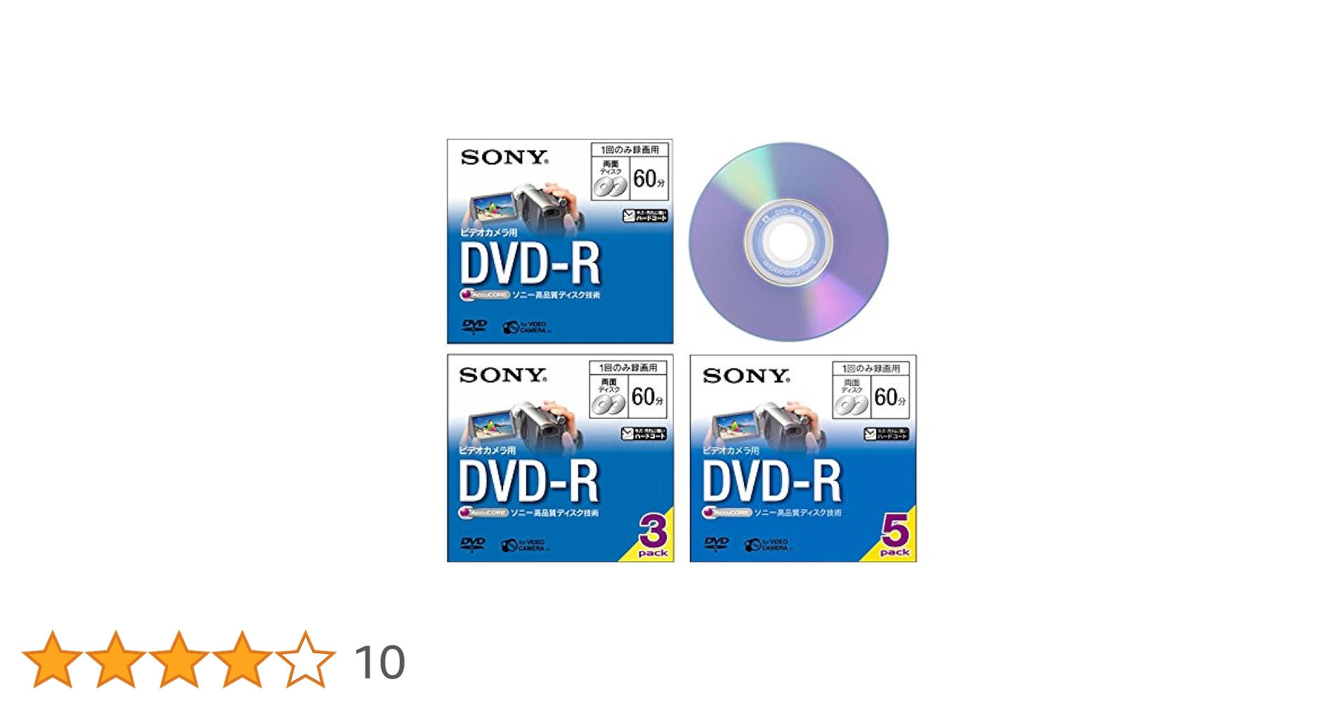 (未使用･未開封品)　SONY ビデオカメラ用DVD-R(8cm) 3枚パック 3DMR60A gsx453j Amazon.co.jp: SONY ビデオカメラ用DVD-R(8cm) 1枚パック DMR60A