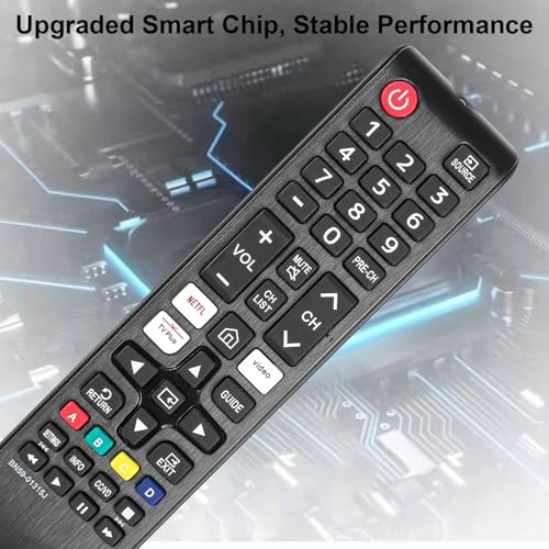 Image of BN59-01315J New Replaced Remote Control for Samsung Smart TV UN50TU7000F UN55TU7000F UN58TU7000F UN58TU700DF UN65TU7000F UN43TU7000F UN65TU700DF UN70TU7000F UN70TU700DF UN75TU7000F with Two Batteries