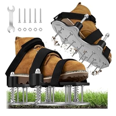 ZDDGNN Aerator Shoes, Upgrade Lawn Aerator Shoe...