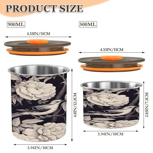 Envase para Café Hermético Acero Inoxidable 500ml miniatura 2
