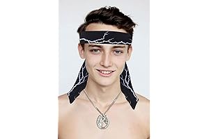 Mojo Dojo Ken Costume Cosplay Lightning Headband