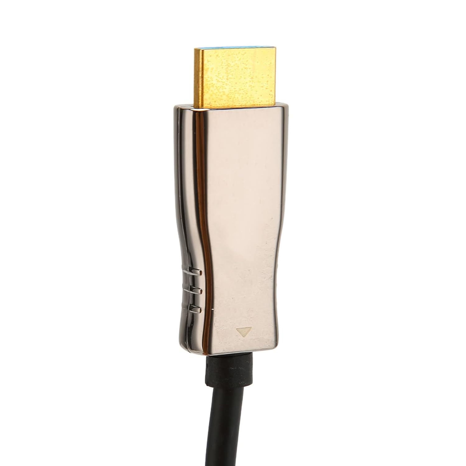 Keenso Optical HD Multimedia Interface Cable 18Gbps Conversion Cord for Anti Interference Radiation Resolution 4K Fans (25m / 82ft)