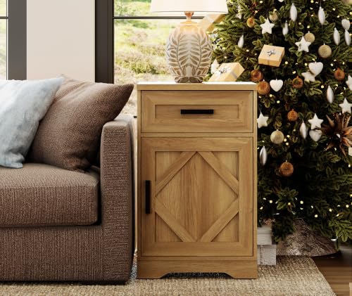 Image of WAMPAT 32-inch Tall Farmhouse End Table