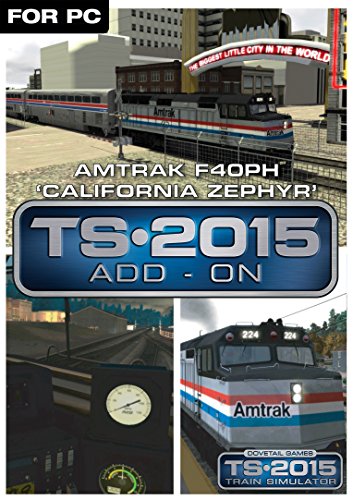 Amtrak F40PH ‘California Zephyr’ Loco Add-On [Online Game Code]