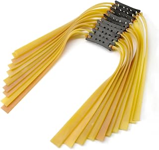 スリングショット 替えゴム 強力 平ゴム 交換用 パチンコゴムバンド 1.2mm/1.5mm 競技 練習 トレーニング 害鳥対策 10個セット