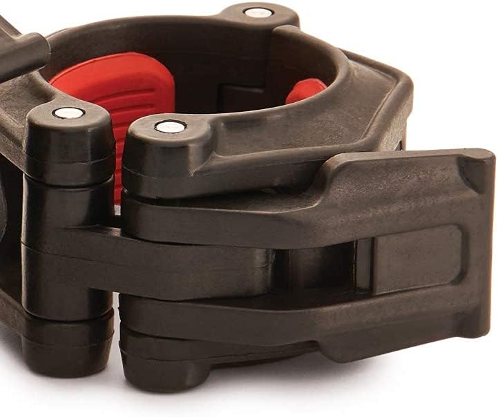 Power Systems Lock-Jaw Olympic Barbell Collar for Olympic Bars, 2-Pack, Black (50475) : Exercise Collars : Sports & Outdoors