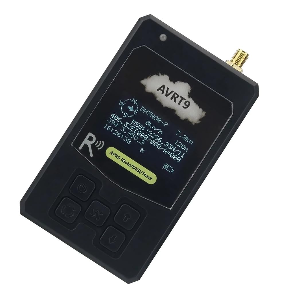 El Último Dispositivo AVRT9 APRS TNC Portátil Digi/Tracker/IGATE GPS+WiFi+BT VHF Compatible con Salida UI/Kiss/.