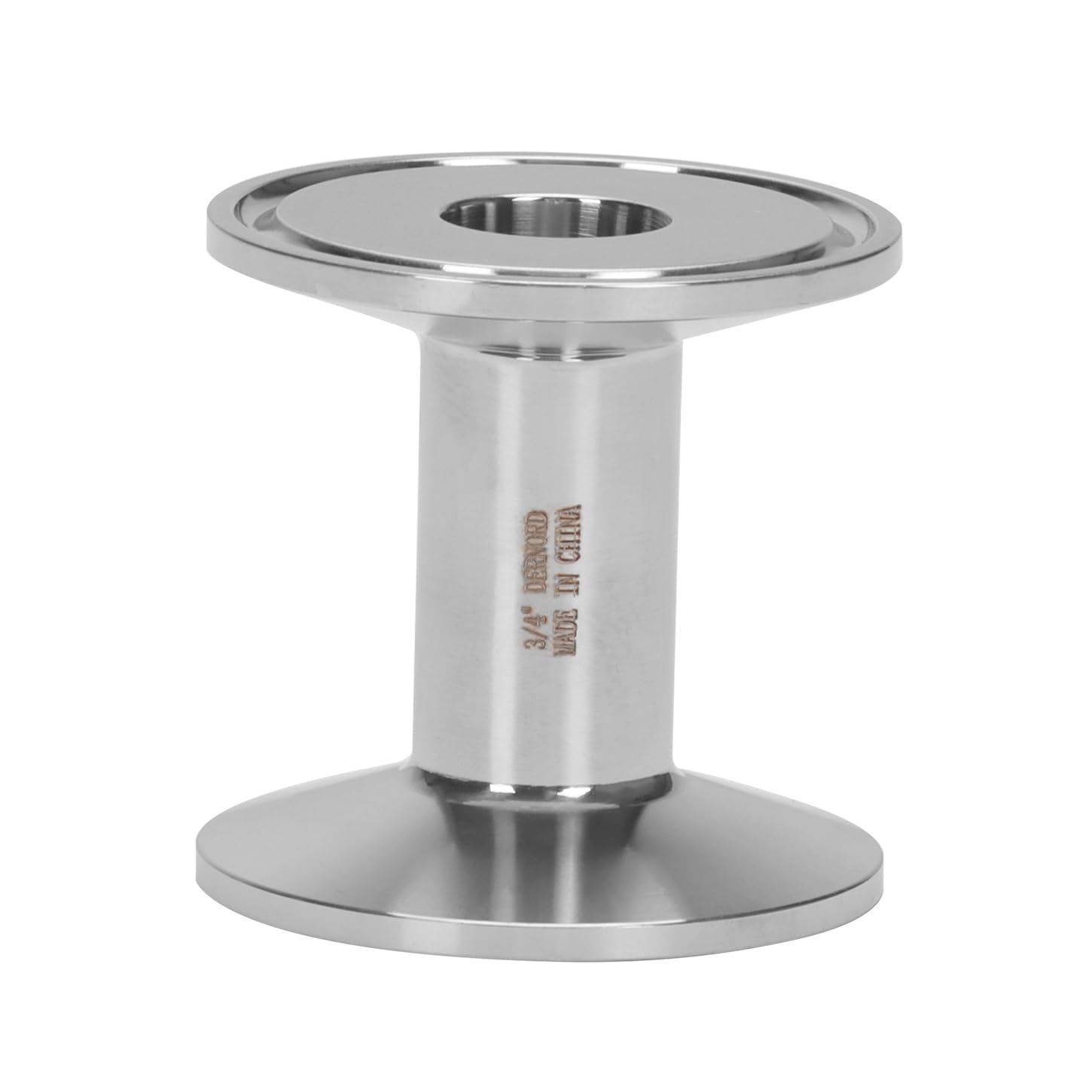 Tube Tri Clamp en acier inoxydable 304 DERNORD 3/4" de 51mm de long