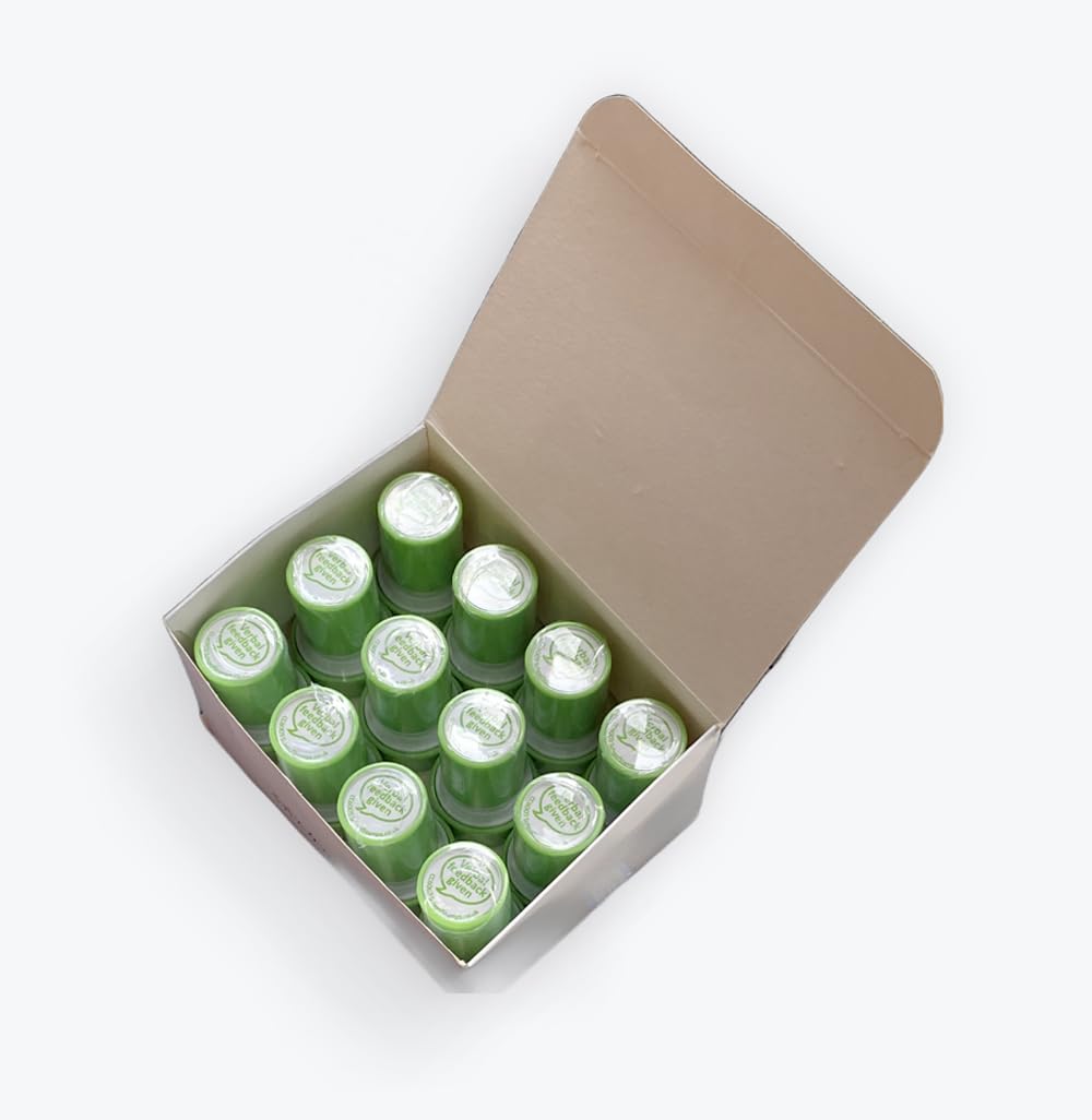 Xclamations Green 12 X Verbal Feedback Given. ( Ink). Teacher Stamps Bulk Value Pack. 22Mm, Reinkable Stampers