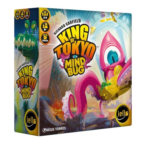 King of Tokyo: Mindbug Expansion juego de estrategia miniatura 1
