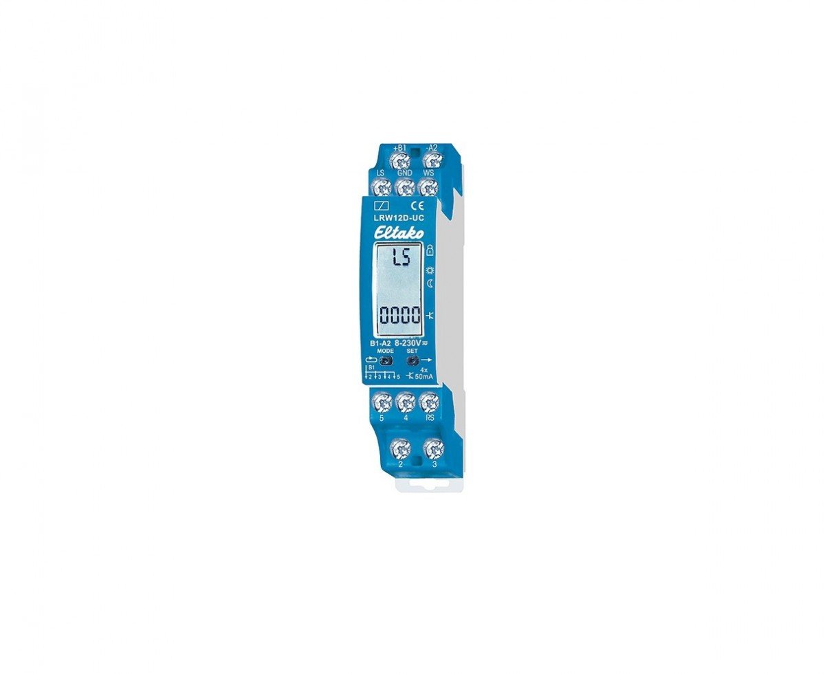 Eltako LRW12D-UC - Relé de sensor con pantalla digital