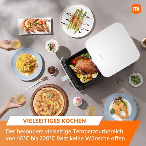 Xiaomi Mi Smart Air Fryer 6.5 L - Vit EU BHR7358EU