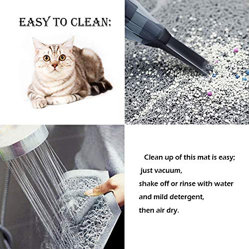 Tappetino per lettiera per gatti, tappetino per