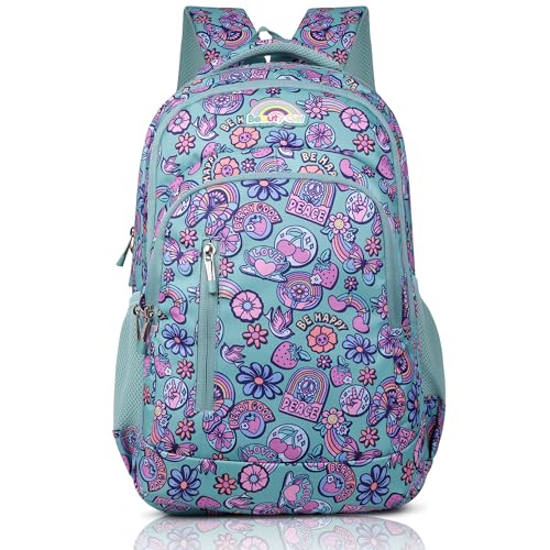 BEAUTY GIRLS BY HOTSHOT |SCHOOL BAG|TUTION BAG|COLLEGE BACKPACK|FOR GIRLS & WOMEN|18 INCH|32 L WATER RESISTANT |SCHOOL BAG FOR GIRLS