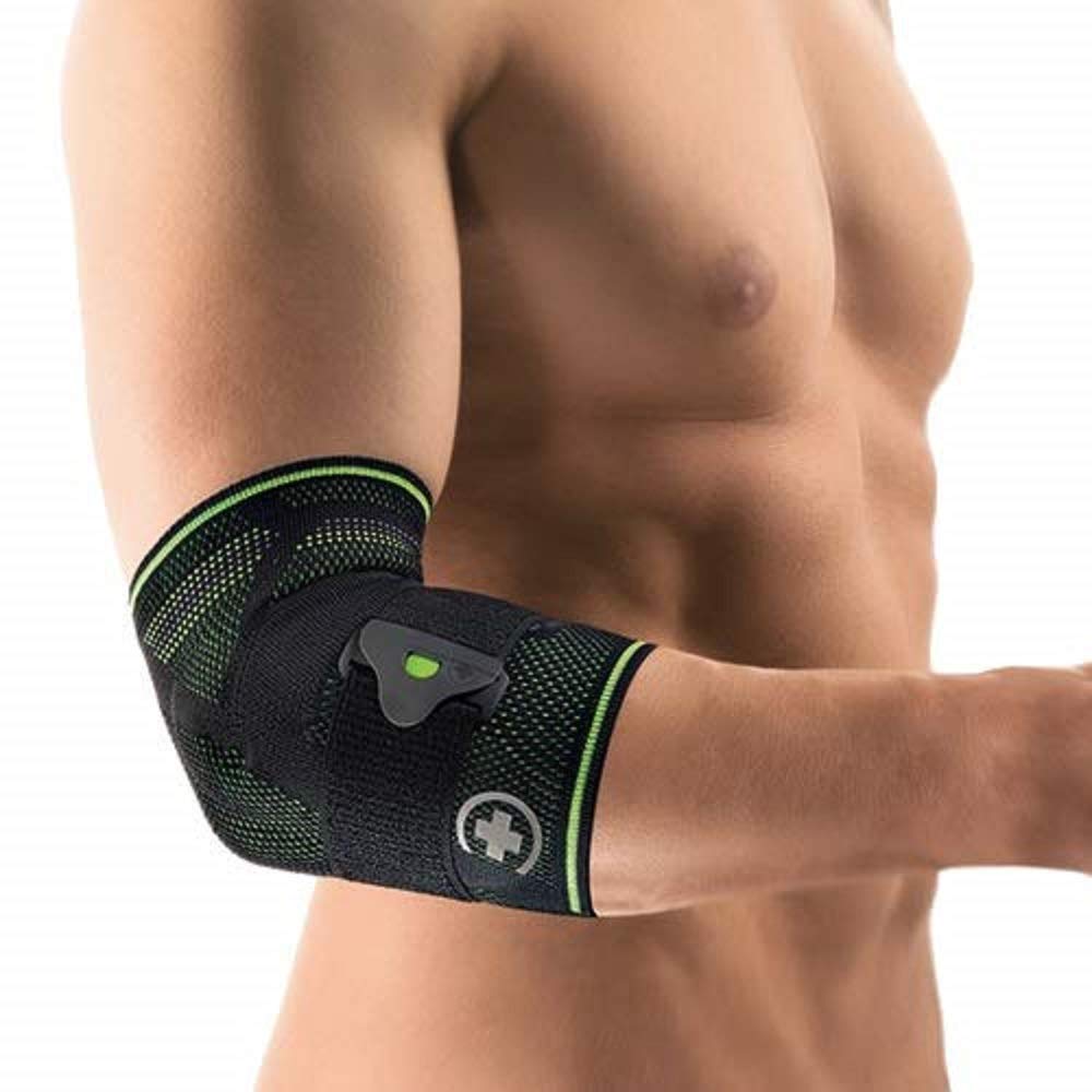bort 122600SP medium EpiBasic Sport Ellenbogenbandage, medium, schwarz