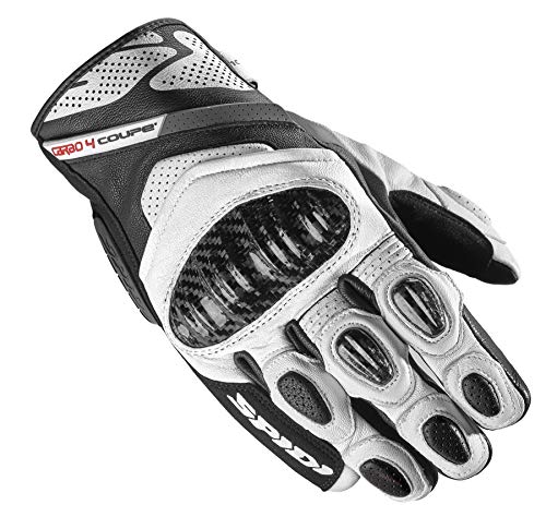 SPIDI Carbo 4 Coupe Guanti (Black/White,3XL)