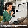 Saramonic SR-BV3 Large Diaphragm Dynamic Broadcast & Podcast Mic w/XLR or USB Output, Touch Control, Headphone Out, Low Cut, High-Freq Boost & Windscreen #3
