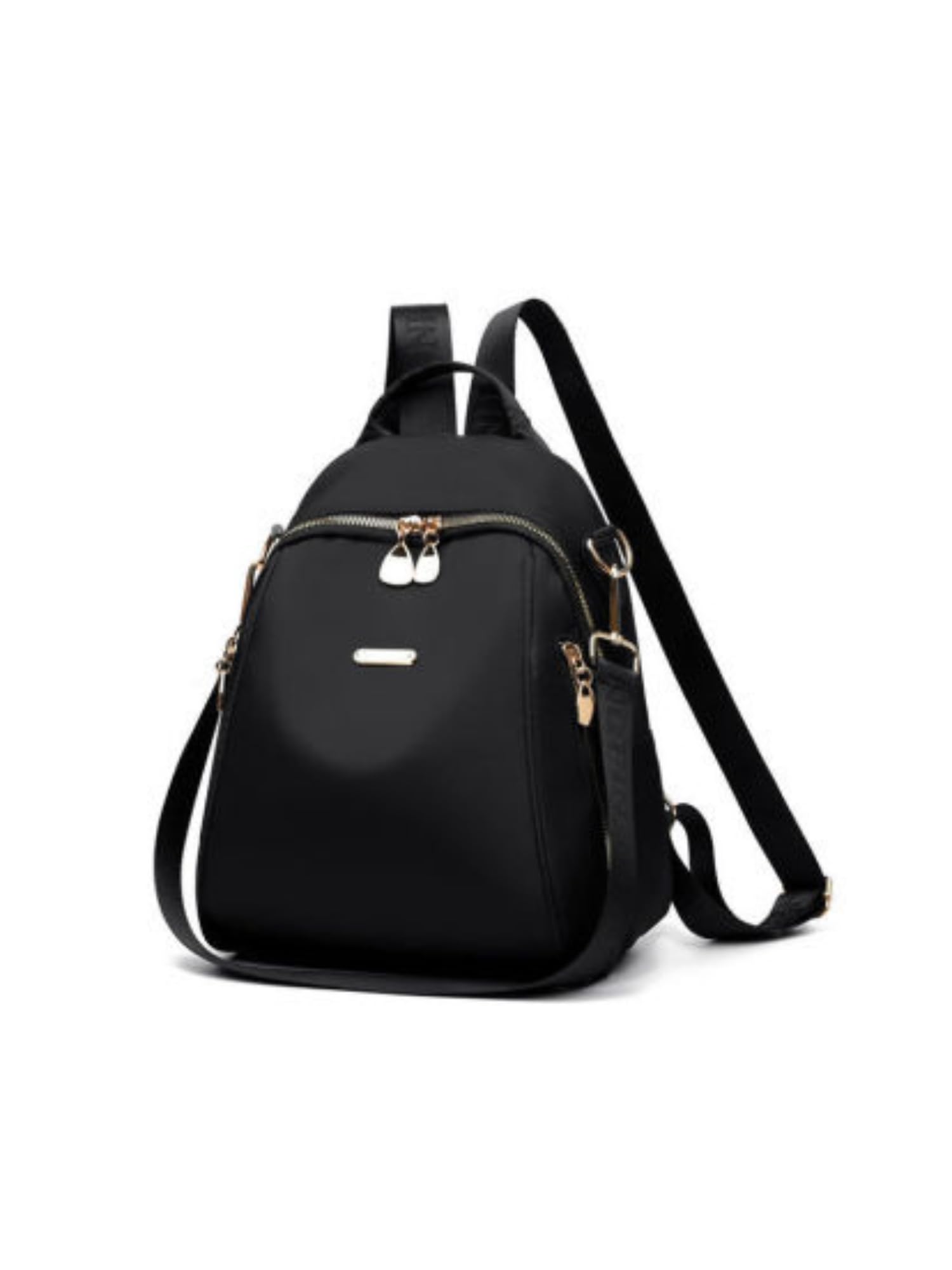 Women's Backpack Small Shoulder Bag, Girls Mini Bag Water Resistant Backpack Black Women's College Girls Backpack-image-39