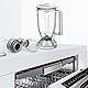 Bosch Kompakt-Küchenmaschine MultiTalent 8 MC812W501, XXL-Rührschüssel 3,9 L, Mixer 1,5 L, Universalmesser, Reibscheibe, Schneid-Raspel-Wendescheibe, Kartoffelpuffer-Scheibe, 1000 W, weiß